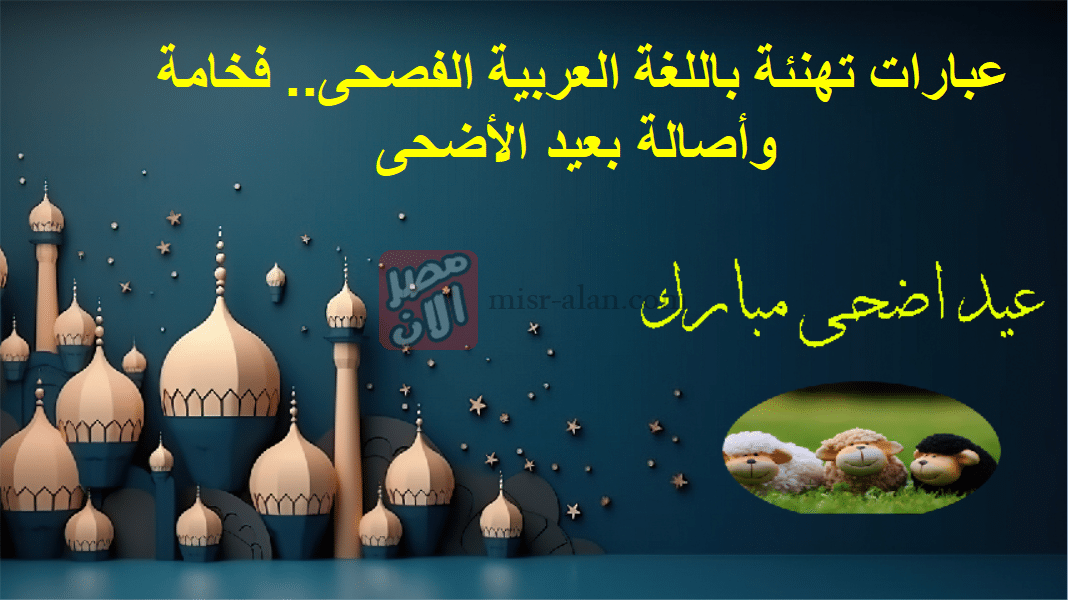 عبارات تهنئة باللغة العربية الفصحى.. فخامة وأصالة بعيد الأضحى