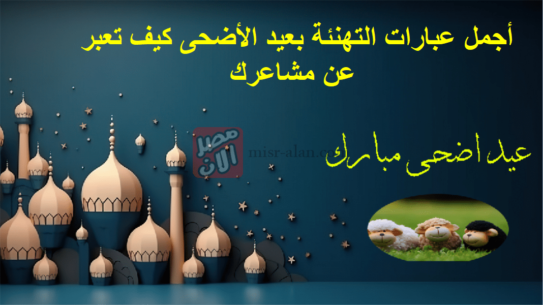 أجمل عبارات التهنئة بعيد الأضحى كيف تعبر عن مشاعرك
